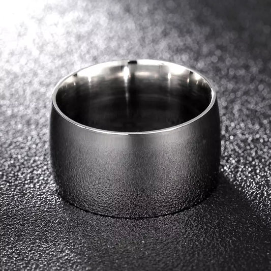 Men's Smooth Stainless Steel Ring