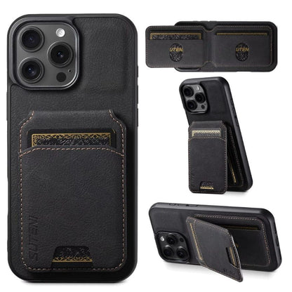 Premium Leather Wallet Case – MagSafe-Compatible (iPhone 12–17)