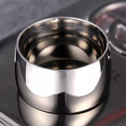 Men's Smooth Stainless Steel Ring