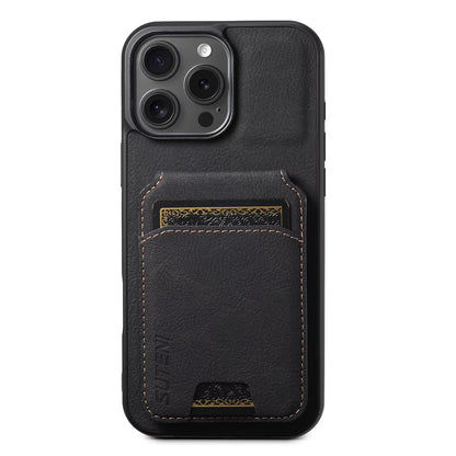Premium Leather Wallet Case – MagSafe-Compatible (iPhone 12–17)