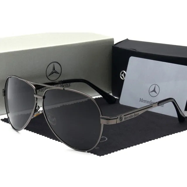 Mercedes Aviator sunglasses
