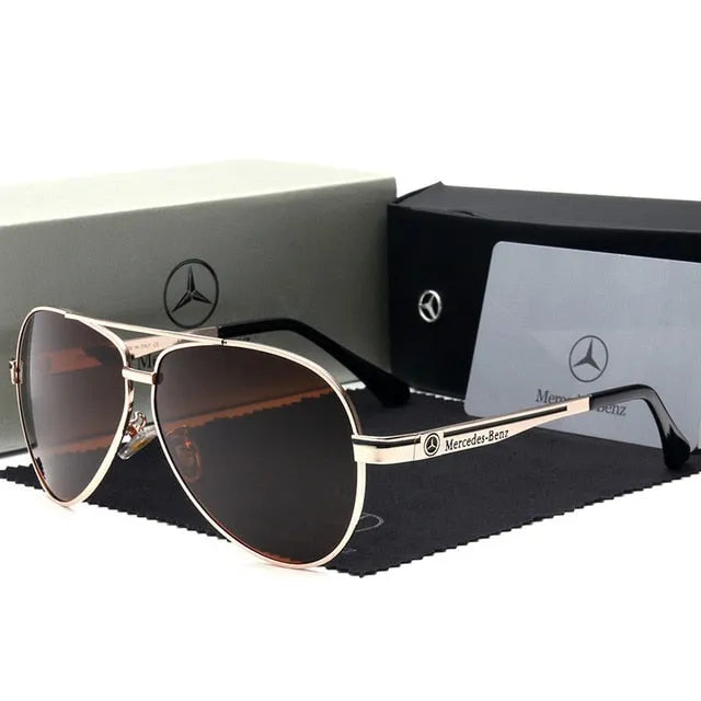 Mercedes Aviator sunglasses