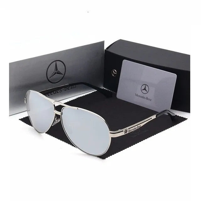 Mercedes Aviator sunglasses