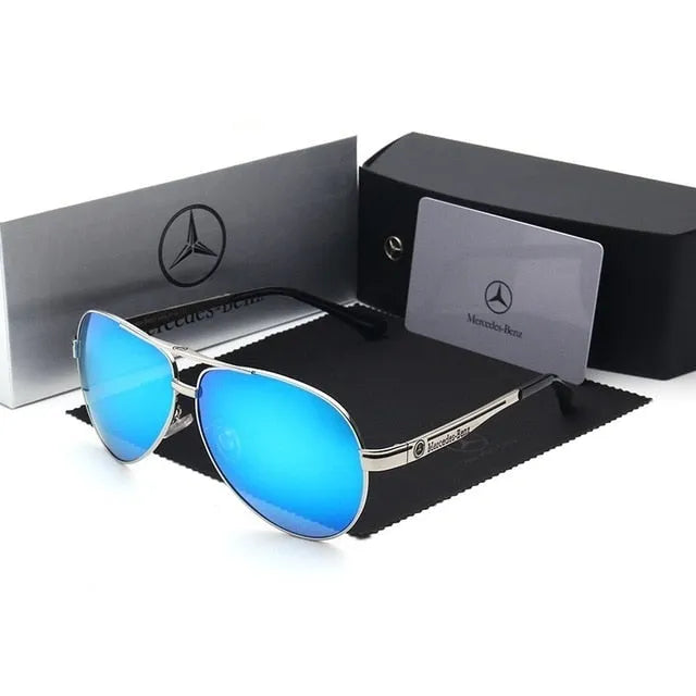 Mercedes Aviator sunglasses